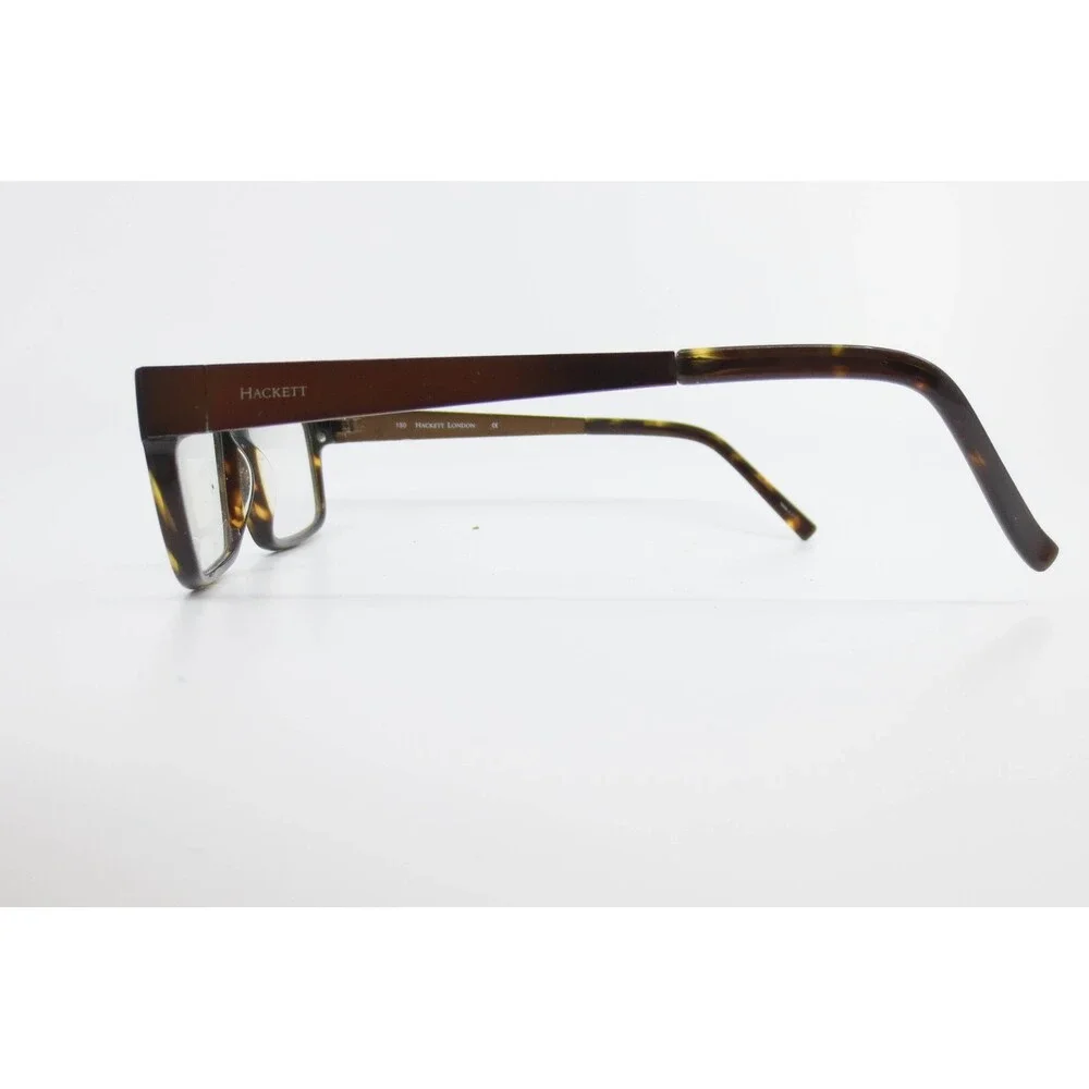 Hackett London HEK1054 12 Dark Tortoise Shell Rectangular Eyeglasses 58-17-150